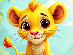 თამაშის Jigsaw Puzzle: Baby Simba