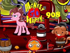 თამაშის Monkey Go Happy Stage 908