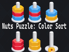 თამაშის Nuts Puzzle: Color Sort