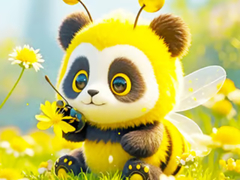 თამაშის Jigsaw Puzzle: Panda Bee