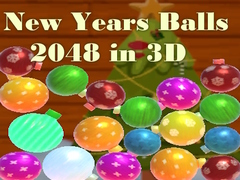 თამაშის New Years Balls 2048 in 3D
