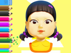 თამაშის Coloring Book: Squid Game Doll