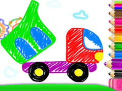 თამაშის Toddler Drawing: Tanker Truck