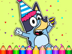 თამაშის Coloring Book: Bluey's Birthday