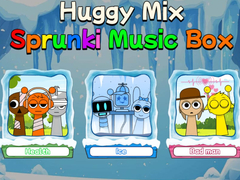 თამაშის Huggy Mix Sprunki Music Box
