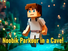 თამაშის Noobik Parkour in a Cave!