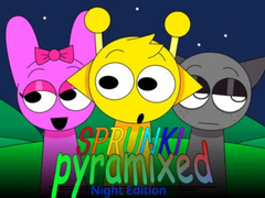 თამაშის Sprunki Pyramixed: Night Edition