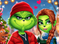 თამაშის The Grench Couple Holiday Dress up