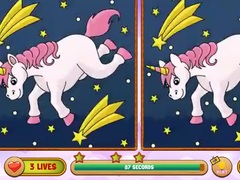 თამაშის Unicorn Find The Differences