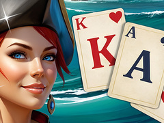 თამაშის Solitaire Klondike Treasure Island