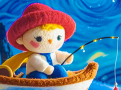 თამაშის Jigsaw Puzzle: Starry Night Fishing