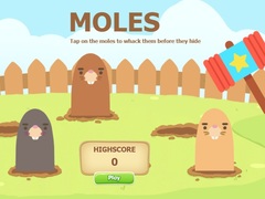 თამაშის Moles
