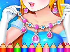 თამაშის Coloring Book: Jewelry Design