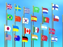 თამაშის Flag Puzzle Jam: Collect Flags