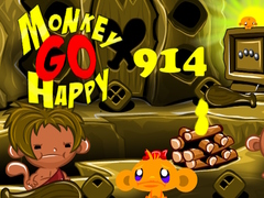 თამაშის Monkey Go Happy Stage 914