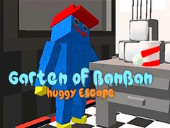 თამაშის Garten of BanBan huggy Escape
