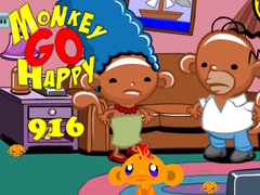 თამაშის Monkey Go Happy Stage 916