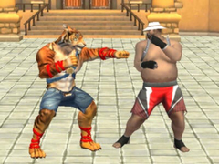 თამაშის Bodybuilder Karate Fighting