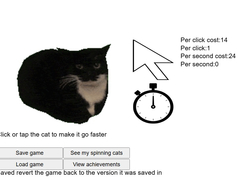 თამაშის Spinning Cat Clicker