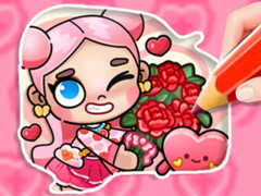 თამაშის Coloring Book: Avatar Valentine's