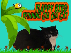 თამაშის Flappy Bird Spinning oia oia Cat