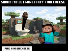 თამაშის Skibidi Toilet Minecraft Find Cheese