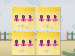 თამაშის Squid Game Memory Card Match