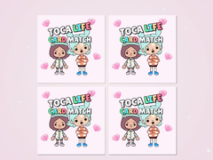 თამაშის Toca Life Memory Card Match