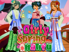 თამაშის Girly Spring Hanfu