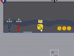 თამაშის Stickman Huggy Party Duo