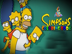 თამაშის Back To School Simpsons Coloring Book