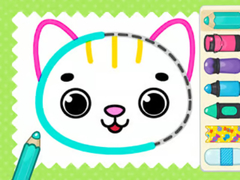 თამაშის Coloring Book: My Cat