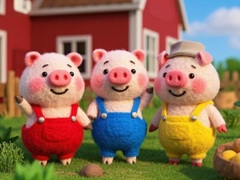 თამაშის Find The Differences: The 3 Little Pigs