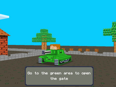 თამაშის Blocky Tank 3D