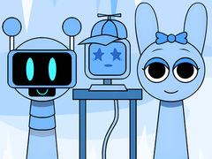 თამაშის Huggy Mix Sprunki Music Box