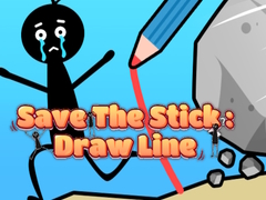 თამაშის Save The Stick: Draw Line