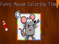 თამაშის Funny Mouse Coloring Time