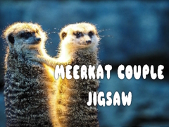 თამაშის Meerkat Couple Jigsaw