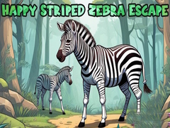 თამაშის Happy Striped Zebra Escape 