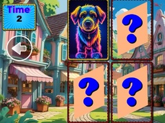 თამაშის Funny Animals Memory Game