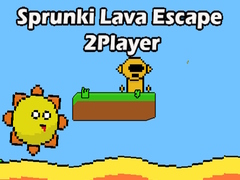თამაშის Sprunki Lava Escape 2Player