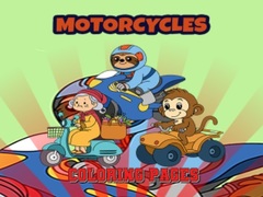 თამაშის Motorcycle Coloring Pages