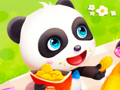 თამაშის Jigsaw Puzzle: Baby Panda Spring Picnic