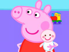 თამაშის Jigsaw Puzzle: Peppa Pig New Baby