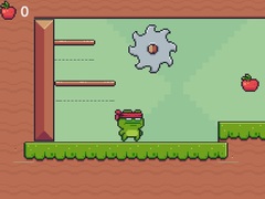 თამაშის Green Ninja Collects Apples