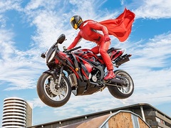 თამაშის Real Motorbike Super Hero Stunt 3D
