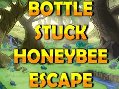 თამაშის Bottle Stuck Honeybee Escape