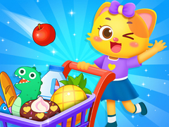 თამაშის Supermarket Shopping For Kids