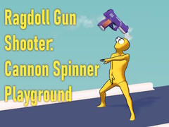 თამაშის Ragdoll Gun Shooter: Cannon Spinner Playground