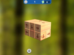 თამაშის Tap 3D Wood Block Away